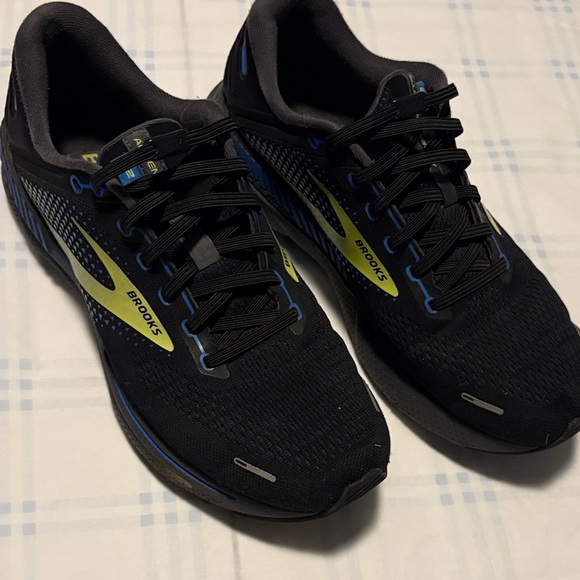 Brooks Other - Brooks Black and Blue Men's Adrenaline Shoes Size 10